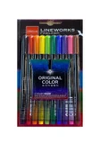 Lineplus Lineworks Fineliner Orginal Renk Kalem Seti 10 'lu set thumbnail 1