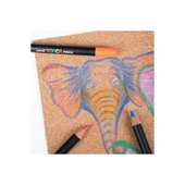 Uni-Ball Posca Pencıl Boya Kalemi Beyaz thumbnail 4