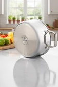 Pro Tri Ply Derin Tencere Çelik 20 cm thumbnail 5