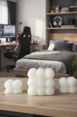 El yapımı Bubble Mum Seti thumbnail 2