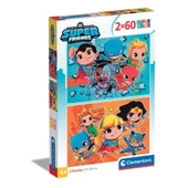 Clementoni DC Super Friends Puzzle 2 x 60 Parça thumbnail 1