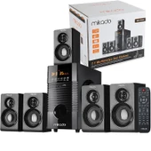Mikado MD-856BT USB-SD-FM Destekli Multimedya 5+1 Bluetooth Speaker thumbnail 2