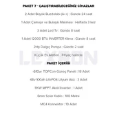 LEXRON 11kW BAĞ EVİ PAKET SİSTEM 2 thumbnail 2
