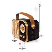 Concord M24 USB/TF Bluetooth Hoparlör thumbnail 7