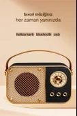 Concord M24 USB/TF Bluetooth Hoparlör Siyah thumbnail 3