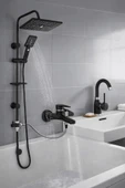 3 Lü Banyo Setİ Lavabo Banyo Duş Tepeleme Robot thumbnail 1