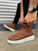 Taba (Beyaz Taban) Bağcıklı Erkek Sneaker Bot thumbnail 1