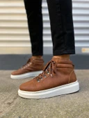Taba (Beyaz Taban) Bağcıklı Erkek Sneaker Bot thumbnail 2