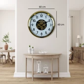 Gold Standart 60 Cm Çarklı Duvar Saati thumbnail 4