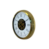 Luxury Gold 60 Cm Çarklı Duvar Saati thumbnail 2