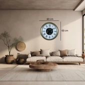 Roma Elegance Eskitme 60 Cm Çarklı Duvar Saati thumbnail 4