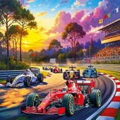 Ks Games 100 Parça Puzzle Formula Yarışları thumbnail 1