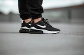 Nike Air Max 270 React Siyah Beyaz Sneakers thumbnail 4