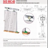 Mepa SKS 99C Sürgülü Kapı Mekanizması thumbnail 3