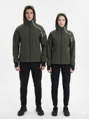 Gamp Unisex Kapüşonlu Parmak Geçmeli Softshell Mont thumbnail 12