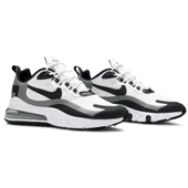 Nike Air Max 270 React White Black Metallic Pewter thumbnail 1
