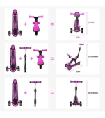 3+ Yaş Scooter 3 in 1 Yönlendirmeli thumbnail 6