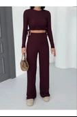 Bubble alt üst takım bordo pt510446 thumbnail 1
