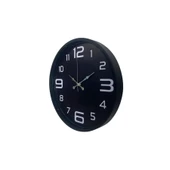 Siyah Modern 36 Cm Duvar Saati thumbnail 2