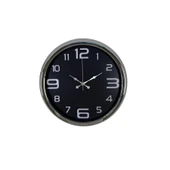 Krom Sade 40 Cm Metal Duvar Saati thumbnail 3
