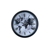 Worldline Black 40 Cm Metal Duvar Saati thumbnail 3