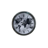 Global Silver 40 Cm Metal Duvar Saati thumbnail 3