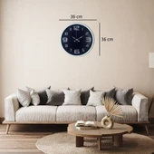 Beyaz Şık 36 Cm Duvar Saati thumbnail 4