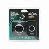 Siyah Kablosuz Su Geçirmez Kapı Zili thumbnail 3
