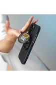 Youngkit Telefon ve Tabletler için Magnetik Stand Siyah - Turuncu thumbnail 3