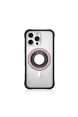 Youngkit Colorful Serisi Double Magnetik Ring Stand Telefon Tutucu Pembe thumbnail 2