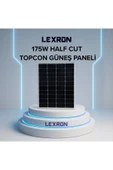 Lexron 175W HALFCUT MONOKRİSTAL GÜNEŞ PANELİ thumbnail 1