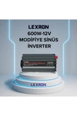 Lexron 600W 12V Modifiye Sinüs İnverter thumbnail 1
