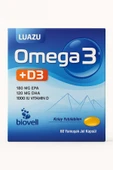 BİOWELL Luazu Omega3 D3 60 Yumuşak Jel Kapsül thumbnail 4