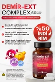 DEMİR-EXT KOMPLEX (Ferroz Bisglisinat) 60 Bitkisel Kapsül %50 İNDİRİM thumbnail 1