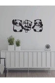 DT Dekor Treni Sevimli Panda Duvar dekor seti thumbnail 3