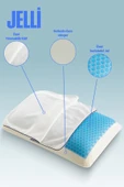 Pillow Market Visco Yastık Ortopedik Soğutucu Jelli Yastık Visko Ortopedik Soğuk Yastık Boyun Desteği thumbnail 1