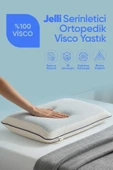 Pillow Market Visco Yastık Ortopedik Soğutucu Jelli Yastık Visko Ortopedik Soğuk Yastık Boyun Desteği thumbnail 2