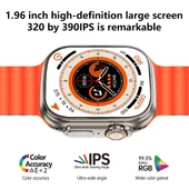 Ws28 49Mm Ateş Nabız Ölçer Akıllı Saat thumbnail 2