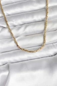 14K Gold Renk Kaplama Model Cm Kadın Kolye thumbnail 1