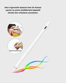 Type-C Şarjlı Dokunmatik Kalem – İpad, İphone Android Uyumlu, Sessiz Çalışan thumbnail 5