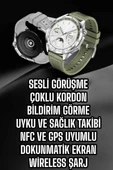 Akıllı Saat Sesli Görüşme Uyku Takibi Nfc thumbnail 4