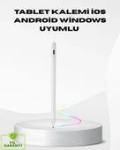 Type-C Şarjlı Dokunmatik Kalem – İpad, İphone Android Uyumlu, Sessiz Çalışan thumbnail 1