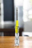 Test Kalemi Çift Başlıklı Şeffaf Elektrik Testi thumbnail 1