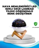 Usb Bağlantılı Projektör Işıklı Taşınabilir Mini Hava Nemlendirici Aroma Difüzörü thumbnail 1