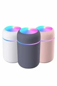 Humidifier Led Işıklı Mini Ortam Oda Kokusu Aromaterapi Buhardanlık thumbnail 4