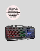 Mekanik Seti – Led Işıklandırma Ergonomik Mouse thumbnail 5