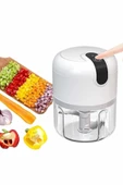 Rondo Doğrayıcı 250 Ml Taşınabilir Usb Şarjlı Pratik El Rondo Blender thumbnail 3