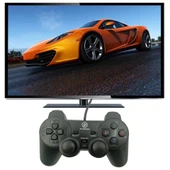 Çift Titreşimli Usb Kablolu Oyun Kolu Pc Vibration Gamepad thumbnail 2