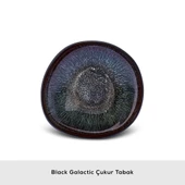 Karaca Galactic Siyah Çukur Tabak 21x20,5x5,5 cm thumbnail 1