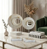 Dekoratif 2 Li Halka Biblo Polyester thumbnail 5